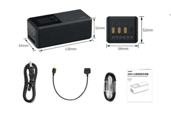 DJI Matrice 4 DJI Matrice 4 T / Matrice 4E - 200W nabíječka baterií s režimem 60% úložiště 7 181 snimek obrazovky 2025 12 03 v 12 41 25